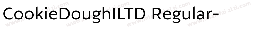 CookieDoughILTD Regular字体转换